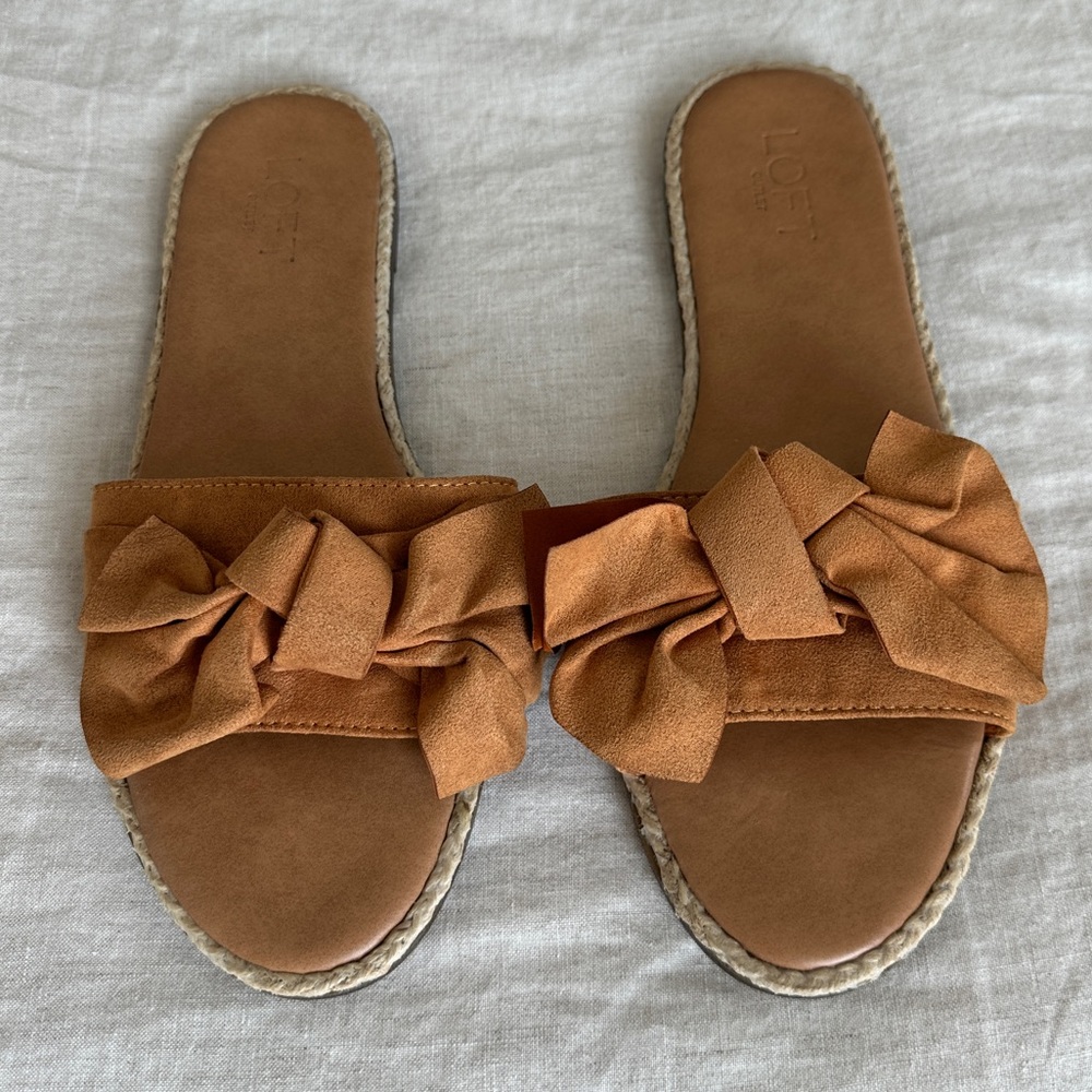 LOFT Outlet Bow Sandals